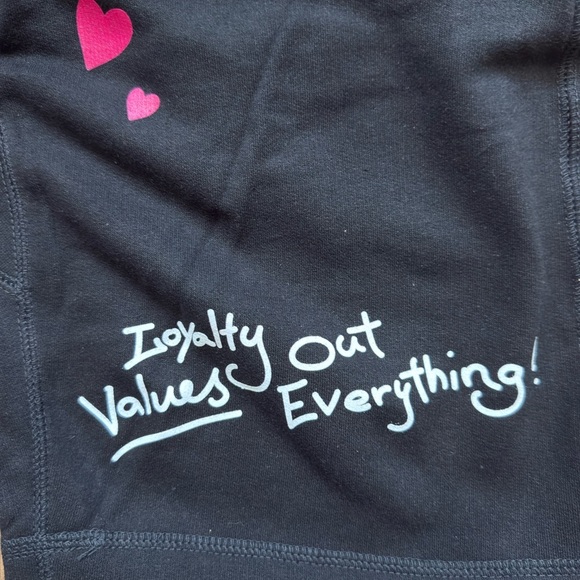 NEW L.O.V.E men's justice shorts in black - Picture 2 of 5